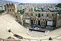 The The Odeon of Herodes Atticus built in 161 AD