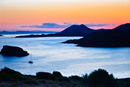 Aegean Sea Sunset Viewed from The Temple of Poseidon