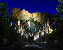 Mount Rushmore National Monument lightshow