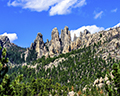 Cathedral Spires Seen from Needles Highway