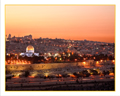 Old City and Dome of the Rock Sunset
