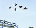 Thunderbirds Low Fly Over