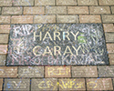 Harry's Paver with Chalk Tributes