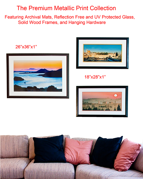 Premium Framed Metallic Prints